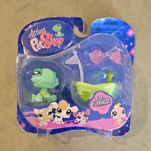 2007 Littlest Pet Shop #642 Funniest Turtle New In Package